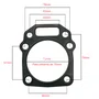 Junta Do Cabeçote Para Motor BFG 6.0hp Vertical Buffalo 2747 Cor:Única;Tamanho:Único