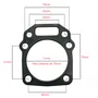 Junta Do Cabeçote Para Motor BFG 6.0hp Vertical Buffalo 2747 Cor:Única;Tamanho:Único