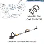 Mola do Eixo para Lixadeira de Parede MLP750 Led Menegotti