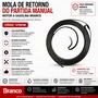 Mola Retrátil 6X0,7mm Do Motor B4T 2.8/3.0hp Branco 10811520 Cor:Única;Tamanho:Único