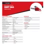 Motosserra Corrente Aregon á Gasolina BMT-38A 1,6cv Branco