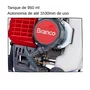 Perfurador De Solo Gasolina Branco Bps52 Com Broca De 200mm