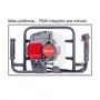 Perfurador De Solo Gasolina Branco Bps52 Com Broca De 200mm