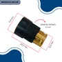 Porta Escova de Carvão Para Lixadeiras de Parede Menegotti MLP 710 LED / 750 LED - CÓD: 29114477