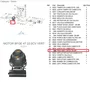Prisioneiro M8X1.25X34 ZN/BR Motor 6.5/7.0HP Buffalo Original