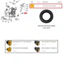 Retentor 25X41X6mm do Motor BFG 7.0cv Master Buffalo - 2470