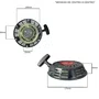 Partida Manual Retratil Completo Motor 5.5/6.5/7.0hp- Branco