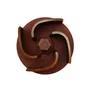 Rotor para Motobomba MB B4T 710 2 Polegadas Branco Original