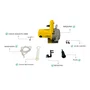 Serra Mármore Makita 1300w Amarela 110mm 220v Menegotti