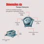 Tampa cabeçote para motor bfg 9.0hp Buffalo - Cód 6239