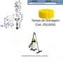 Tampa da Drenagem Para Aspirador MAP 30L Menegotti 29118291
