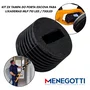 Tampa do Porta Escova para Lixadeira Girafa Menegotti MLP 710 LED / 750 LED