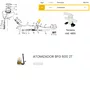 Torneira do Atomizador BFG 600 2T Buffalo Original 4855