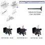 Válvula de Escape para Motor BD/Gerador BIG/BD - Branco