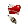 Vela Ignição L7RTC/R para Motosserra BMT 38A Branco Original